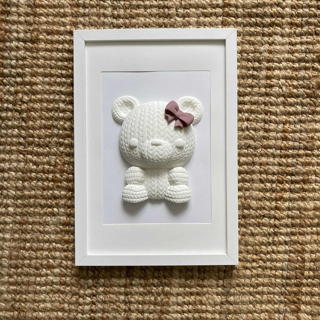 Personalizovaný 3D medvídek 20×30 cm – originální dekorace do dětského pokoje 3D medvídek 20×30 cm – originální dekorace do dětského pokoje