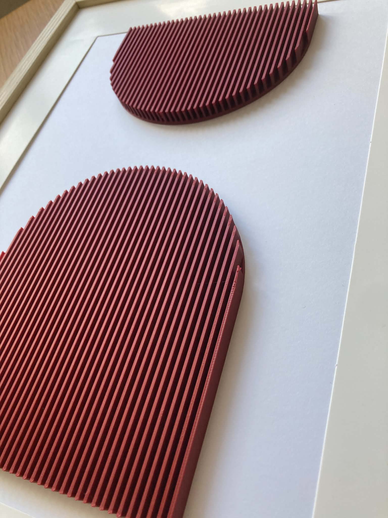 Abstraktní 3D obraz v rámu – originální doplněk pro moderní interiér