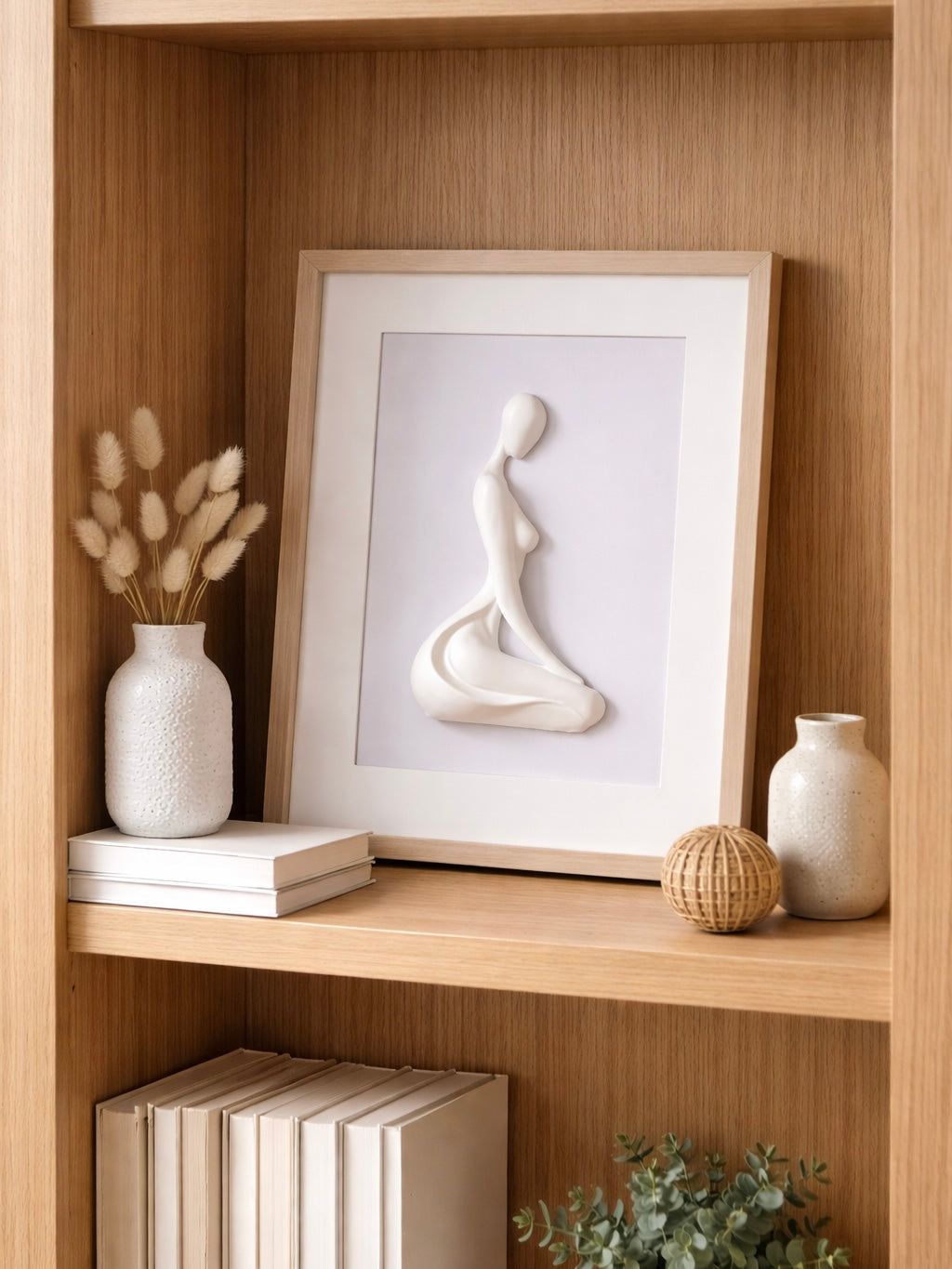 3D obraz ženy – moderní dekorace na zeď 30×40 cm