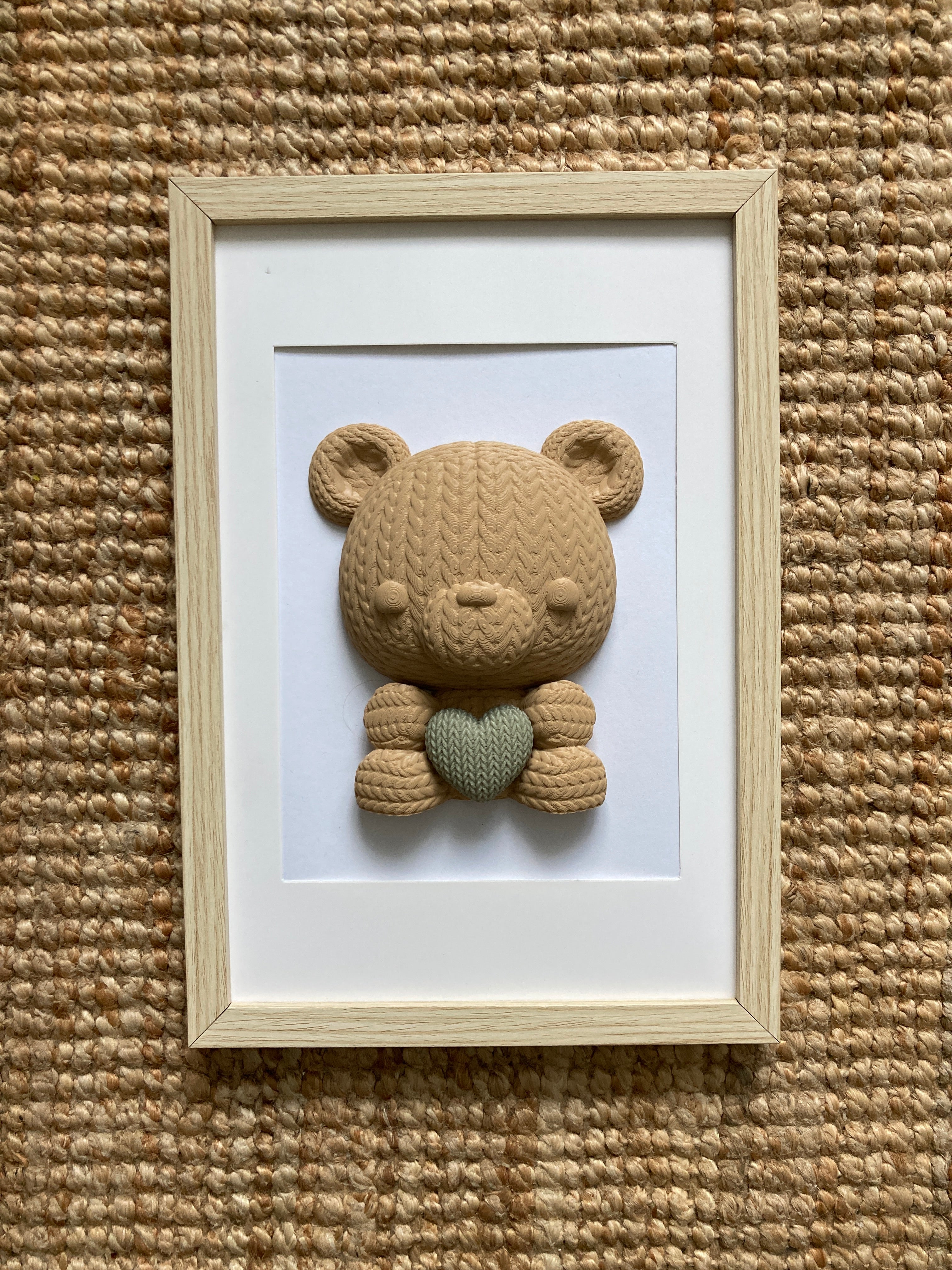 Personalizovaný 3D medvídek 20×30 cm – originální dekorace do dětského pokoje 3D medvídek 20×30 cm – originální dekorace do dětského pokoje