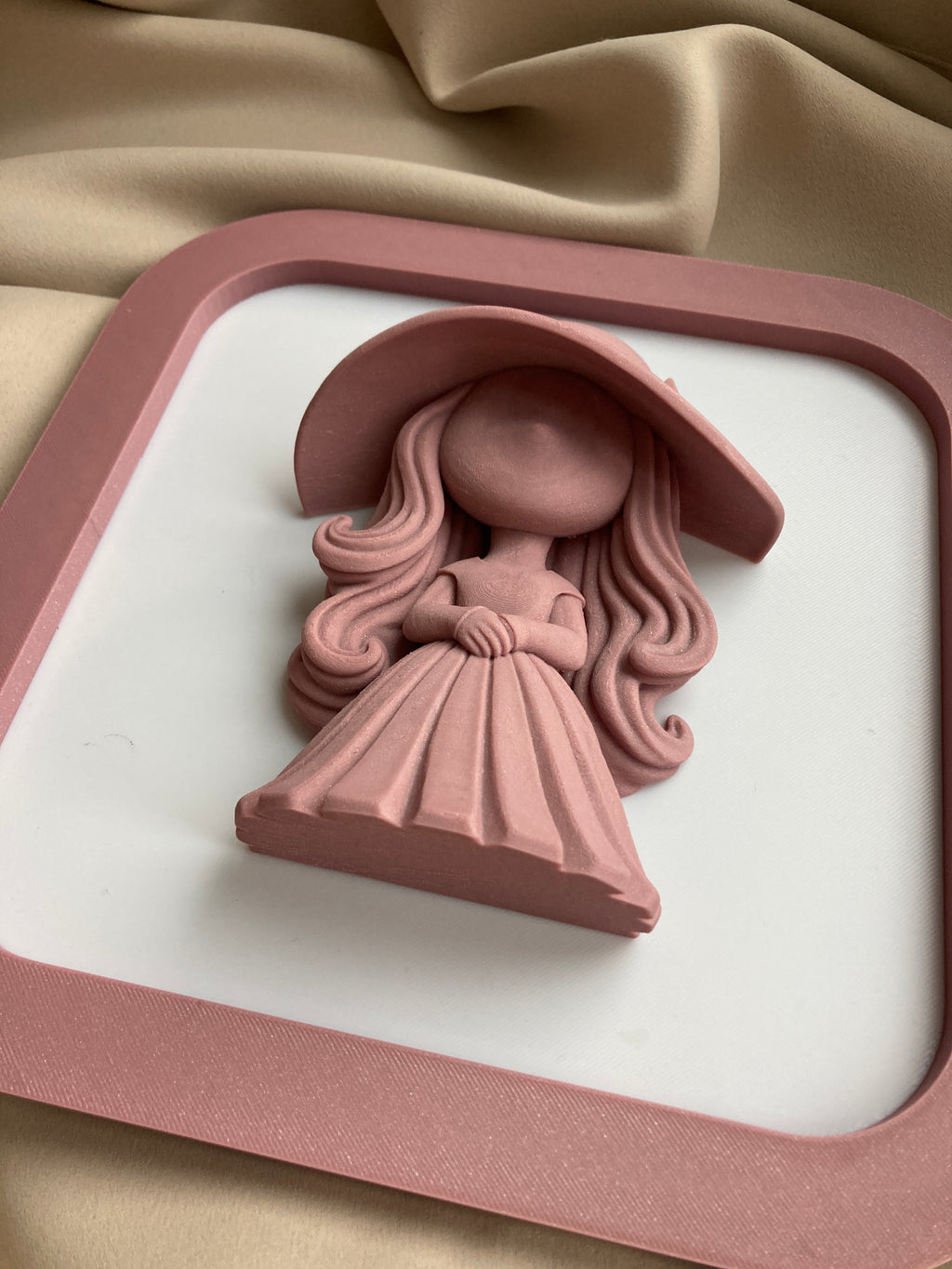 3D set do dětského pokoje pro holčičky – princezna, korunka a iniciála s jménem | Volitelná barva