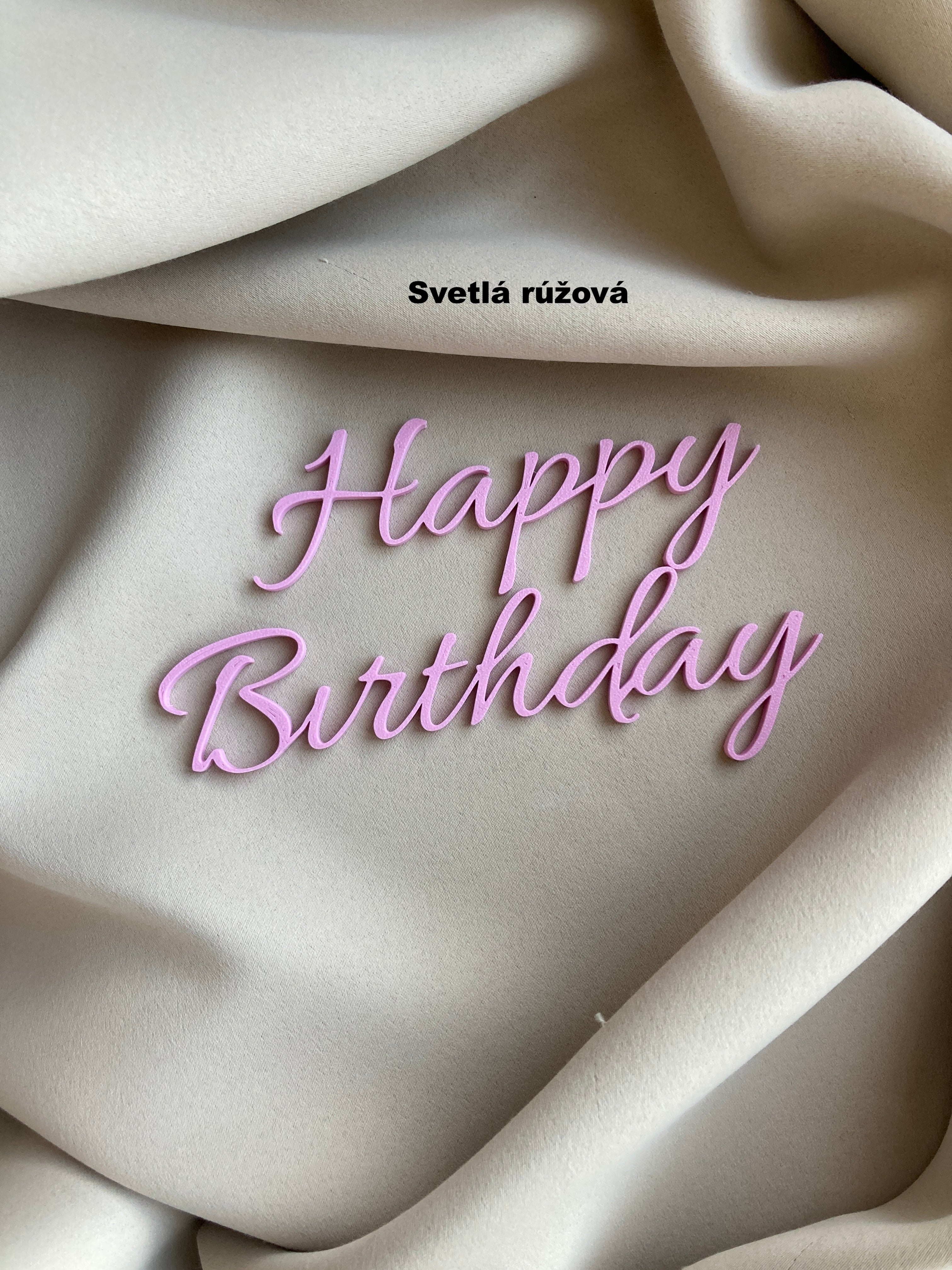 Zápich Happy birthday