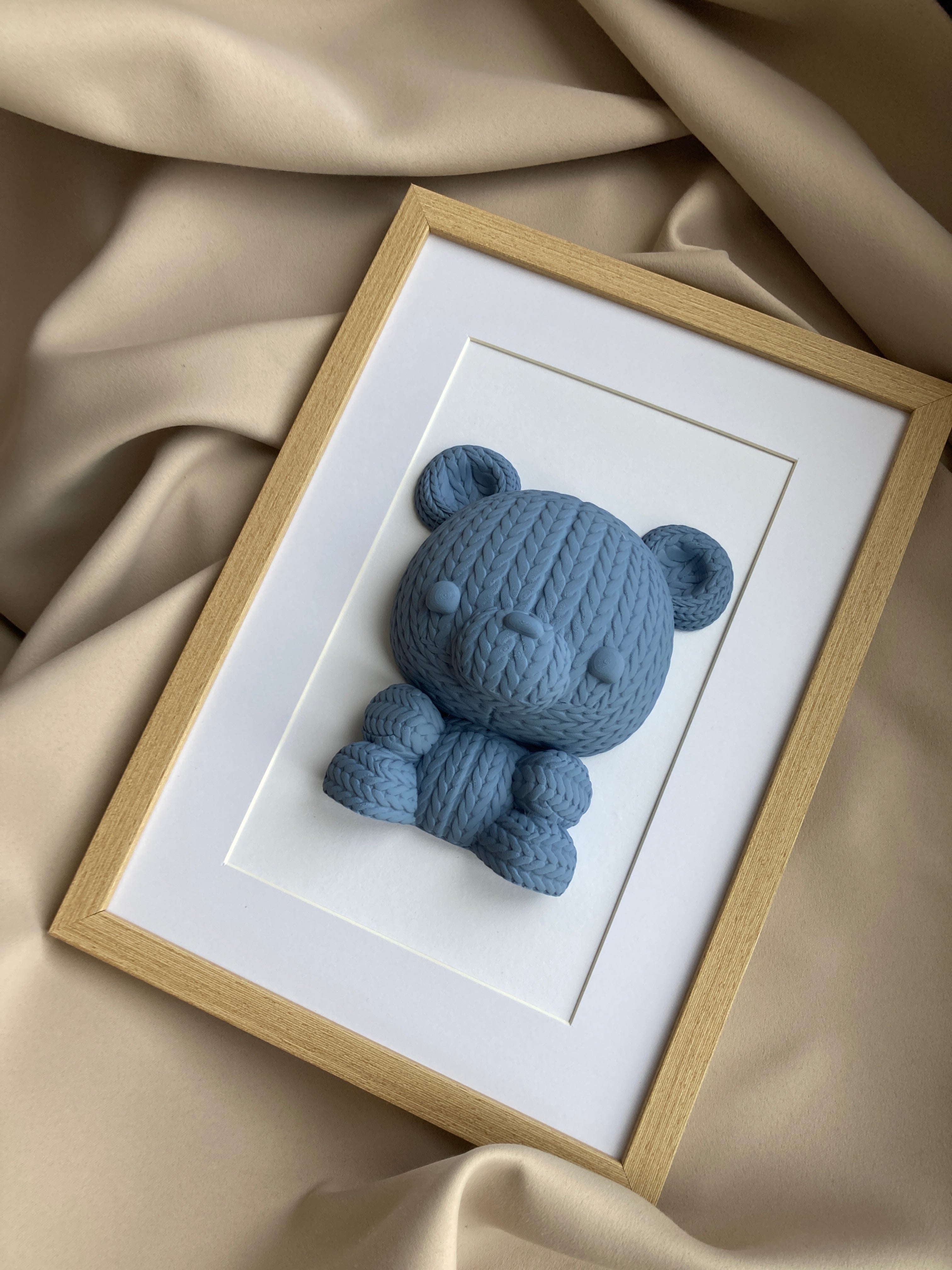 Personalizovaný 3D medvídek 20×30 cm – originální dekorace do dětského pokoje 3D medvídek 20×30 cm – originální dekorace do dětského pokoje